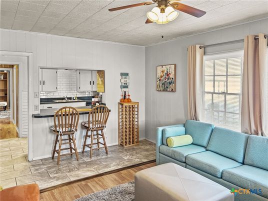 Interior, Kitchen, Living room, Wood Texture Flooring
