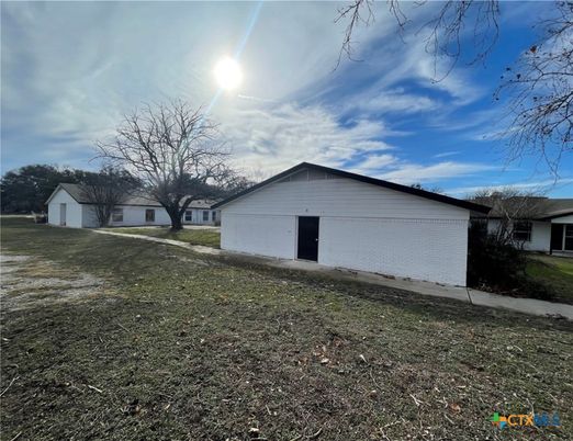 Backyard, Detached Garage, Exterior