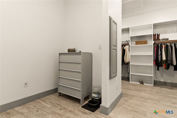 Interior, Walk-in Closets, Wood Texture Flooring