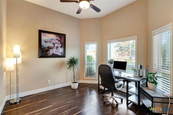Home Office, Interior, Wood Texture Flooring