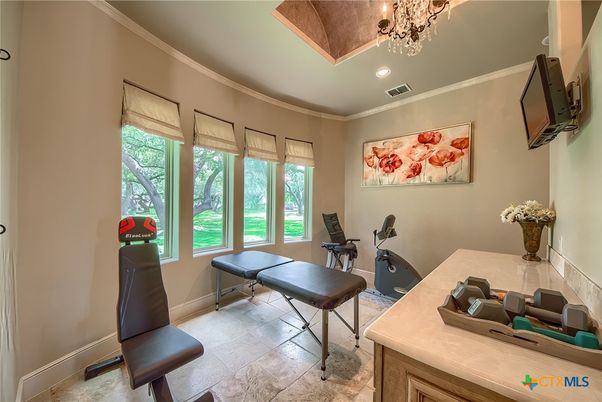 Fitness Equipment, Interior, Recessed Lighting