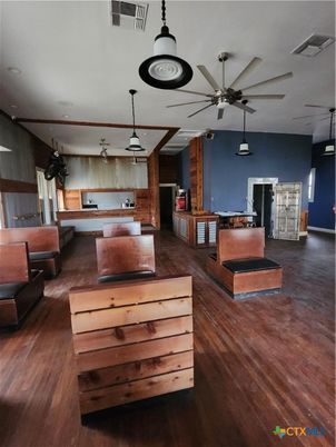 Interior, Kitchen, Pendant Lights, Wood Texture Flooring