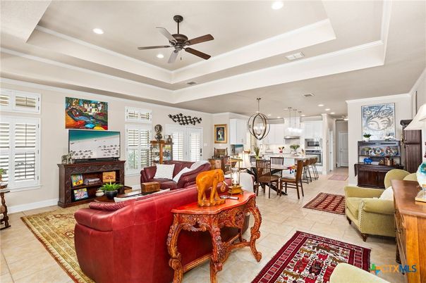 Dining room, Interior, Kitchen, Living room, Pendant Lights, Recessed Lighting