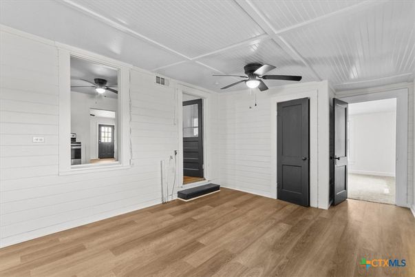 Empty room, Interior, Wood Texture Flooring