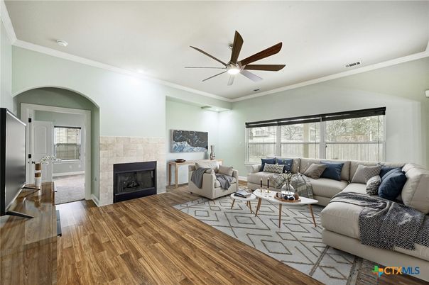 Fireplace, Interior, Living room, Wood Texture Flooring