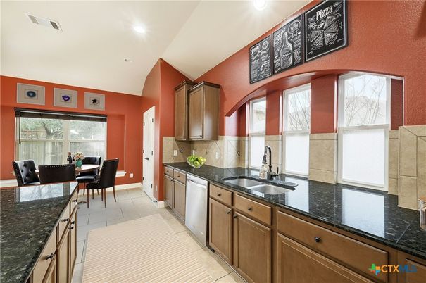 Dining room, Interior, Kitchen, Recessed Lighting