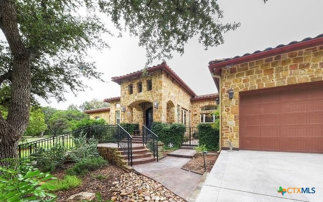 Attached, Exterior, Facade, Brick Facade, Mediterranean