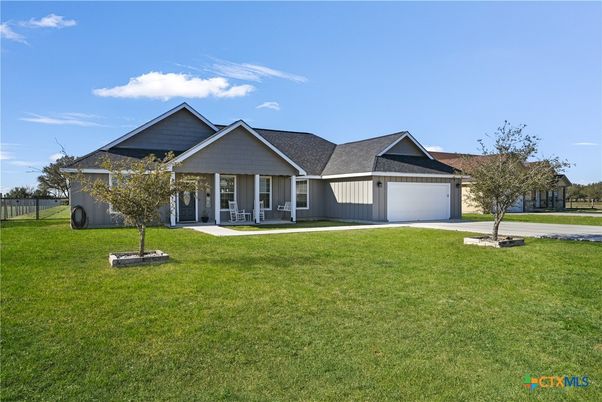 Attached, Backyard, Exterior, Facade, Ranch