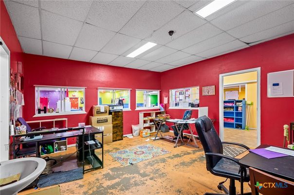 Home Office, Interior, Recessed Lighting