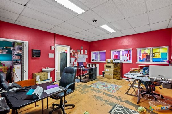 Home Office, Interior, Recessed Lighting