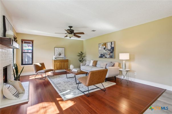 Fireplace, Interior, Living room, Wood Texture Flooring