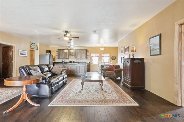 Interior, Kitchen, Living room, Wood Texture Flooring