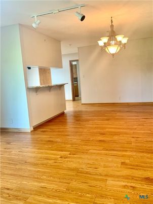 Chandelier, Empty room, Interior, Wood Texture Flooring