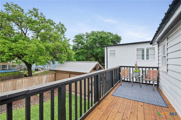 Exterior, Wood Texture Flooring