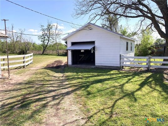 Backyard, Detached Garage, Exterior