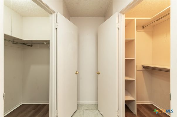 Interior, Walk-in Closets, Wood Texture Flooring