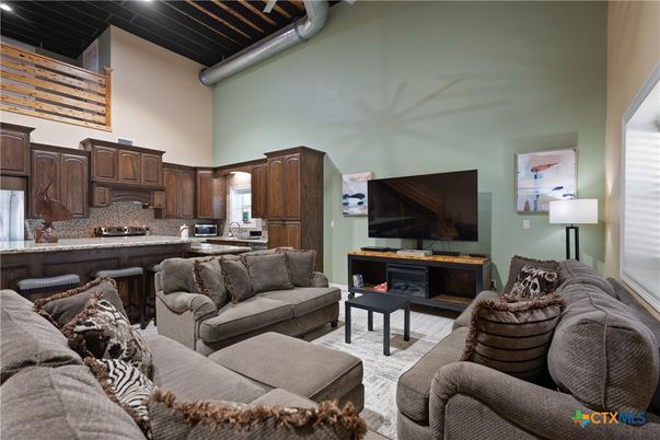 Interior, Kitchen, Living room