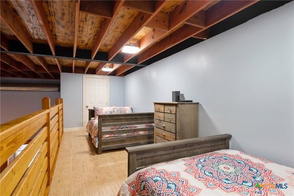 Bedroom, Interior, Wooden Beams, Wooden Ceilings, Wood Texture Flooring