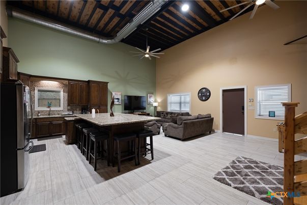Interior, Kitchen, Living room
