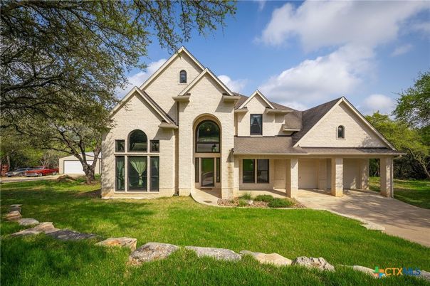 Attached, Backyard, Exterior, Facade, Brick Traditional