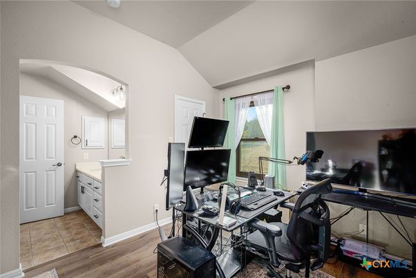 Home Office, Interior, Wood Texture Flooring