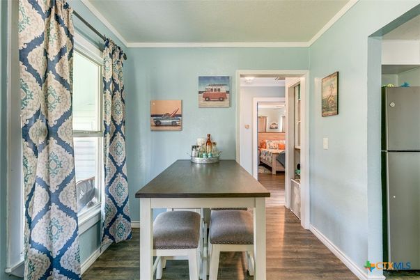 Dining room, Interior, Wood Texture Flooring