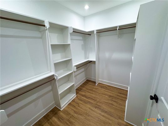 Interior, Recessed Lighting, Walk-in Closets, Wood Texture Flooring