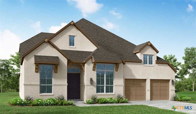 Attached, Exterior, Facade, Brick Facade, Brick Traditional
