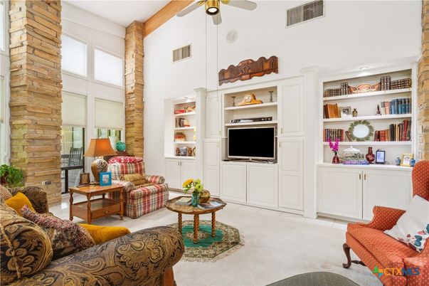 Interior, Living room, Stone Walls