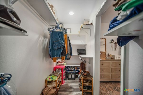 Interior, Recessed Lighting, Walk-in Closets, Wood Texture Flooring