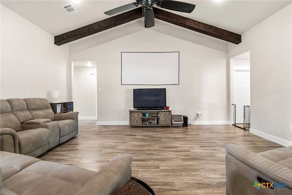 Interior, Living room, Wooden Beams, Wood Texture Flooring