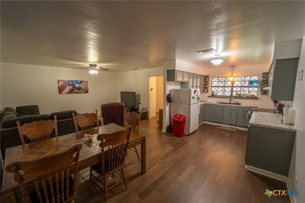Dining room, Interior, Kitchen, Wood Texture Flooring