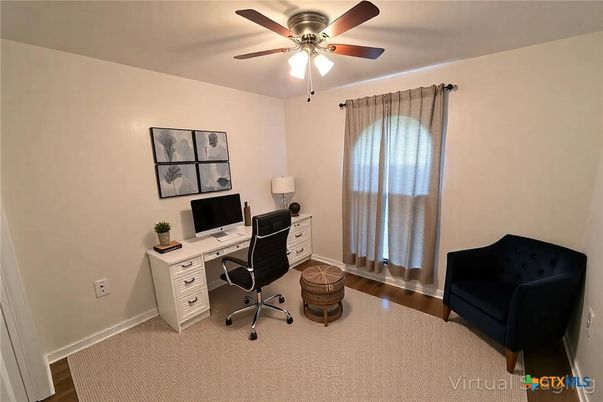 Home Office, Interior, Wood Texture Flooring