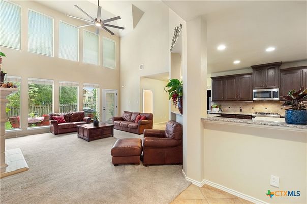 Interior, Kitchen, Living room, Recessed Lighting