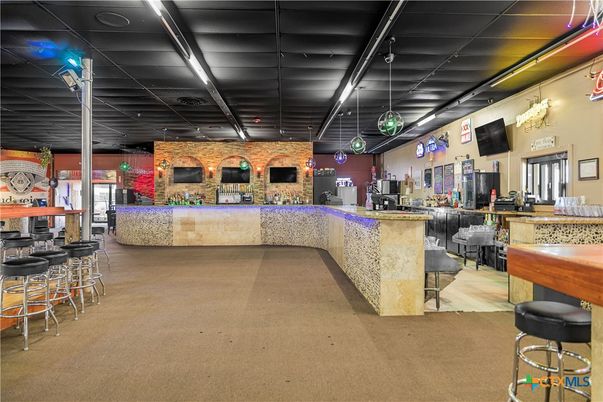 Interior, Pendant Lights, Stone Walls
