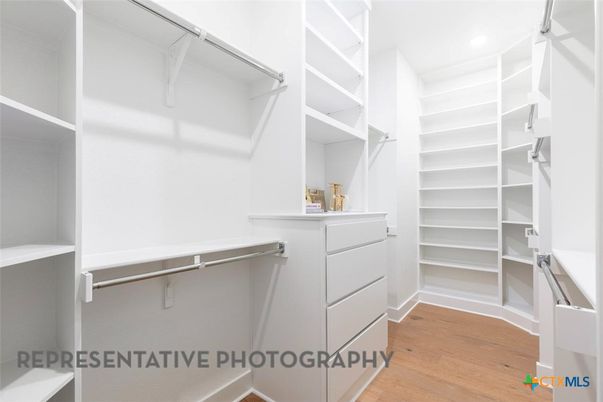 Interior, Recessed Lighting, Walk-in Closets, Wood Texture Flooring