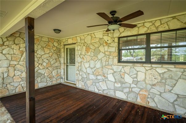 Interior, Stone Walls, Wood Texture Flooring