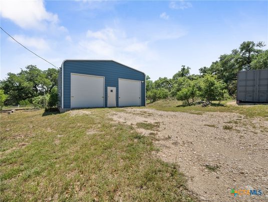 Backyard, Detached Garage, Exterior