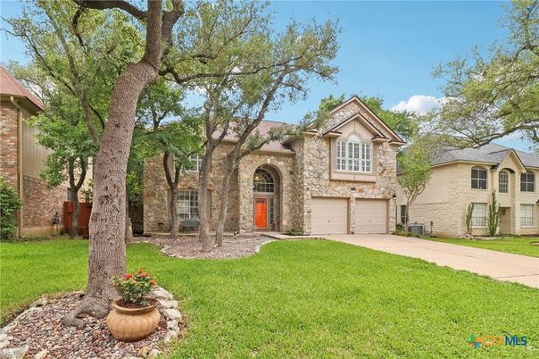 Attached, Backyard, Exterior, Facade, Brick Traditional