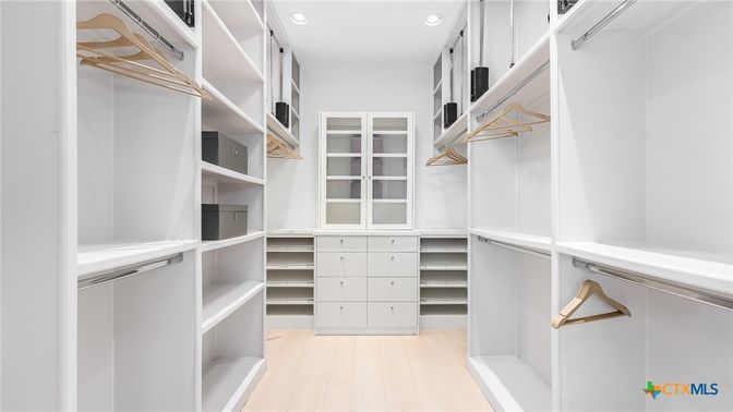 Interior, Recessed Lighting, Walk-in Closets, Wood Texture Flooring
