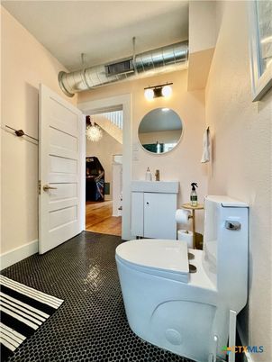 Bathroom, Chandelier, Interior