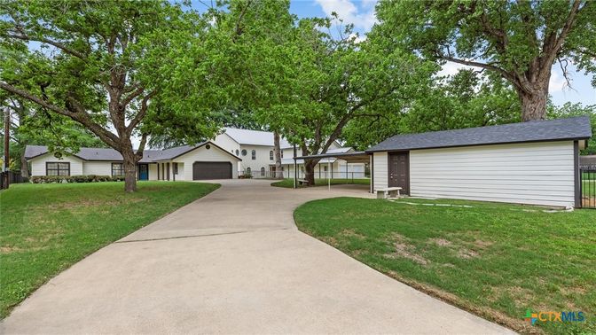 Backyard, Detached Garage, Exterior