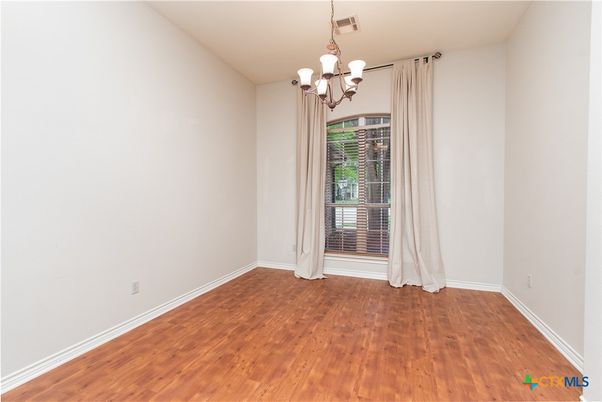 Chandelier, Empty room, Interior, Wood Texture Flooring