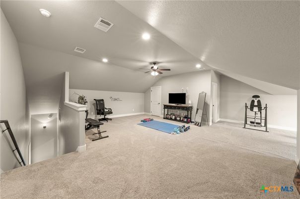 Fitness Equipment, Home Office, Interior, Recessed Lighting
