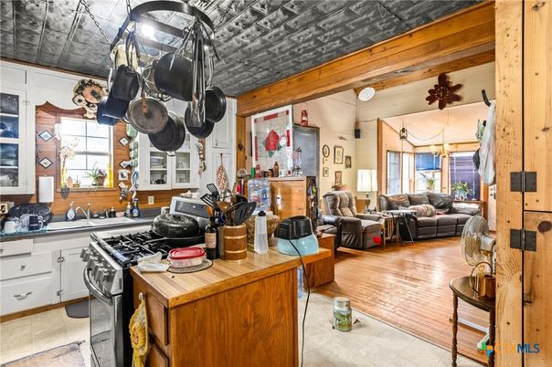 Interior, Kitchen, Living room, Wood Texture Flooring