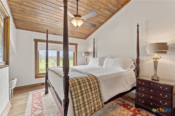 Bedroom, Interior, Wooden Ceilings, Wood Texture Flooring