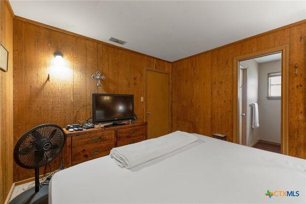 Bedroom, Interior, Wooden Walls