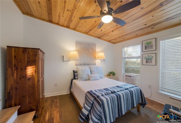 Bedroom, Interior, Wooden Ceilings, Wood Texture Flooring