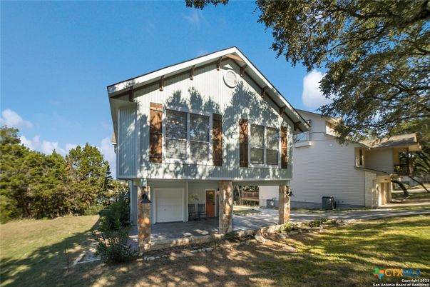 Attached, Backyard, Exterior, Facade, Farmhouse
