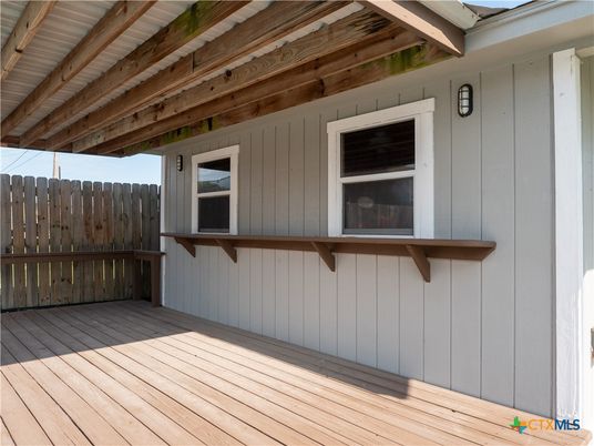 Exterior, Wood Texture Flooring
